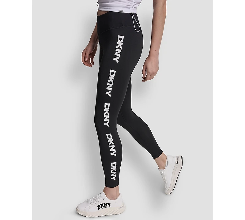 Dkny Sport Women's High-Waist Repeat Logo Leggings