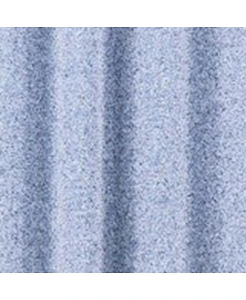 Rt Designers Collection 100% Polyester 140 Gsm Lava Jacquard Grommet Curtain Panel 54" x 84" Blue