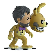 Youtooz Fnaf Movie Collection Rabbit Vinyl Figure 48 Interchangeable Heads