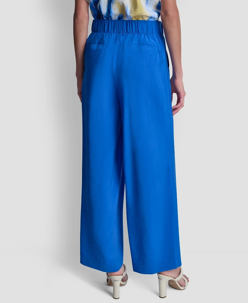 Dkny Women's High-Rise Pull-On Ankle Pants