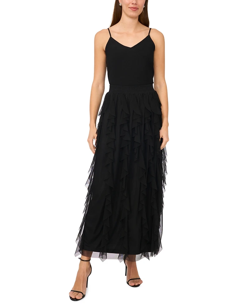 Msk Women's Corkscrew Skirt