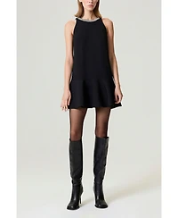 Nocturne Women's Ruffled Mini Dress