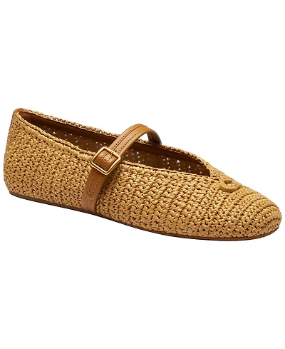 Coach Women's Sculpted C Soft Mary Jane Flats