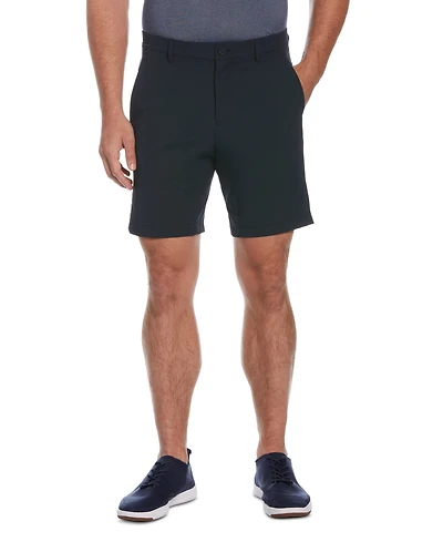 Perry Ellis Men's Solid Stretch 8" Tech Shorts