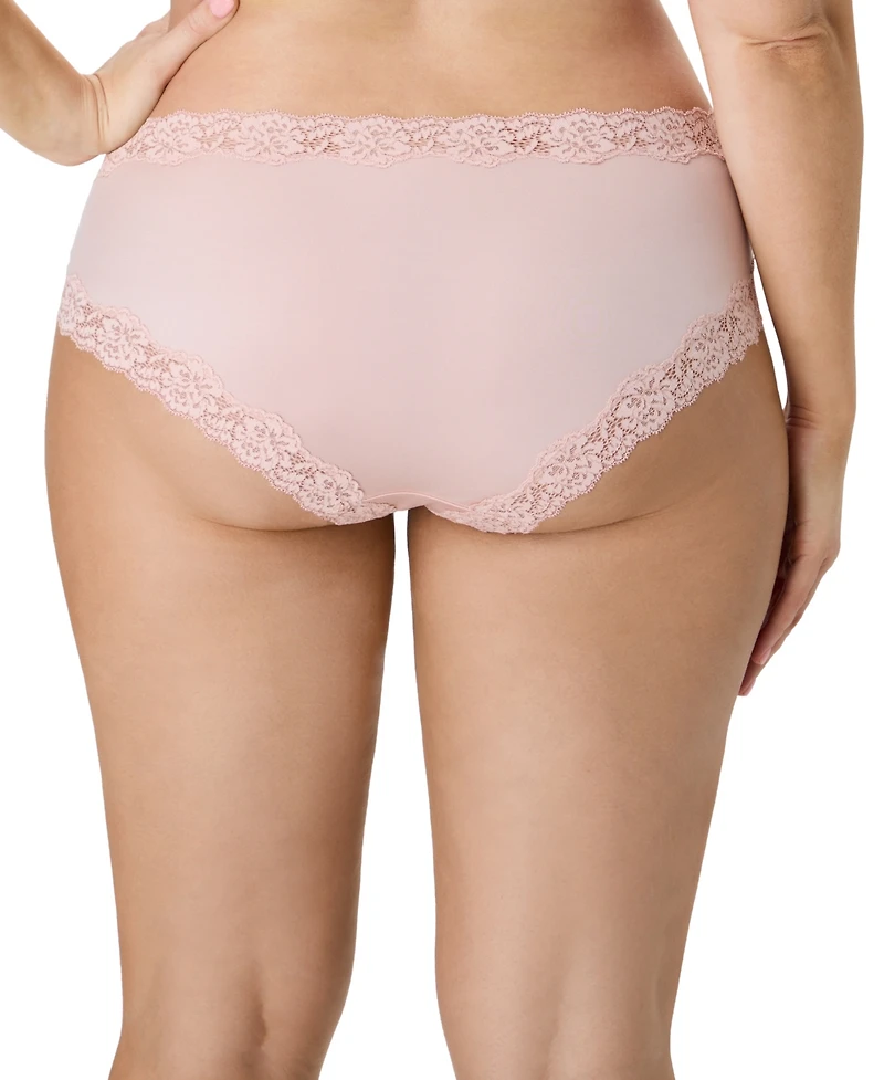 Maidenform Women's Everyday Pretty Cheeky Low Rise Hipster Panty