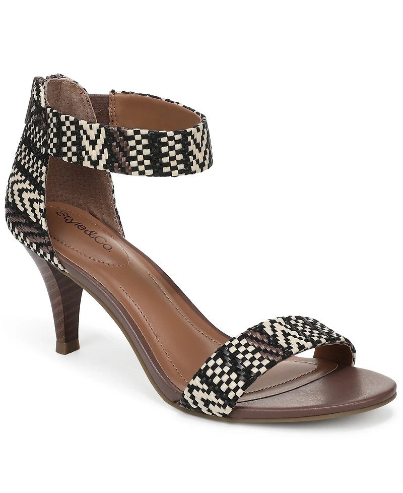 Style & Co Women's Paycee Two-Piece Dress Sandals