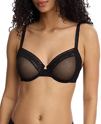 Skarlett Blue Women's Lust Lace Balconette Underwire Bra