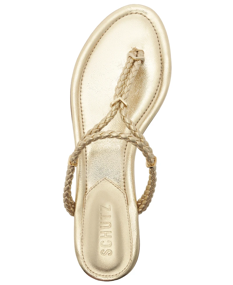 Schutz Women's Cordelia Flat Dress Sandals