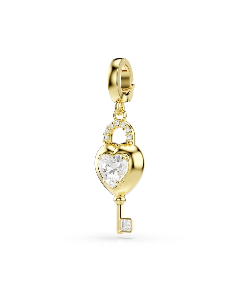 Swarovski Mixed Metal Heart Key Idyllia Charms