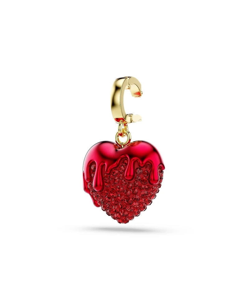 Swarovski Gold-Tone Plated Heart Idyllia Charms