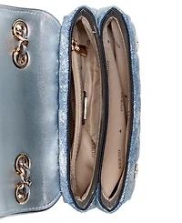 Guess Giully Ii Mini 2 Compartment Flap Bag