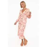 Petal and Pup Women's Kolby Long Sleeve Midi Dress