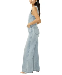 Silver Jeans Co. Women's Wide-Leg Vest Jumpsuit