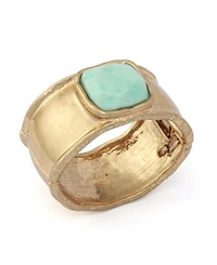 Robert Lee Morris Soho Turquoise Stone Bangle Bracelet