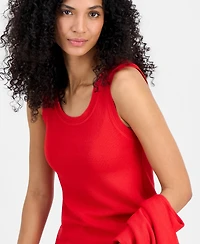 Anne Klein Women's Scoop Neck Tank Top
