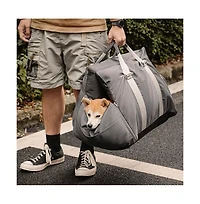FunnyFuzzy First Class Waterproof Dog Car Double-Seat Bed