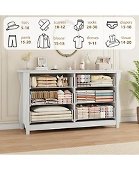 gaomon 6-Drawer Dresser