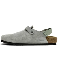 Birkenstock Men's Tokio Suede Leather Clogs from Finish Line