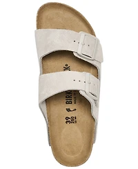 Birkenstock Women's Arizona Suede Leather Sandals from Finish Line