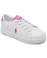 Polo Ralph Lauren Little Kids Sutton Fastening Strap Casual Sneakers from Finish Line