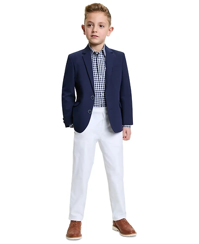 Michael Kors Boys' 5-7 Jacket, Shirt and Pants, 3-Piece Set
