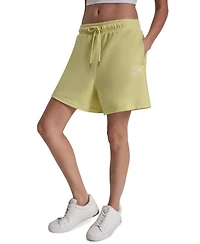 Dkny Sport Women's Foil Logo Shorts