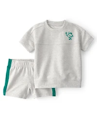 Carter's Boys' Toddler 2T-5T Pickleball Top & Short, 2-Piece Set