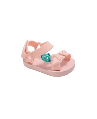Bebe Big Girls Eva Sandals - Lightweight & Slip-On with Character Charms