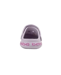 Bebe Big Girls Lightweight Eva Clogs Slip - On Comfy Shoes with Sea Life Charms