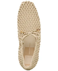 Dolce Vita Women's Kaylyn Bow Tie Knit Slip-On Ballet Flats