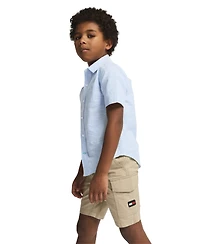 Tommy Hilfiger Boys' 2T-7 Short-Sleeve Shirt