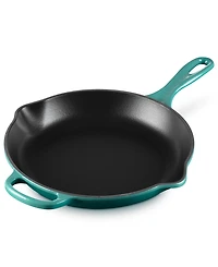Le Creuset Enameled Cast Iron Skillet with Helper Handle, 11.75"