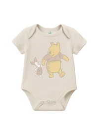 Disney Baby Boys' or Girls' Short-Sleeve Bodysuit, Pants and Hat, 5-Piece Set