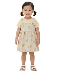 Disney Baby Girls' Printed Winne the Pooh Jumper and T-Shirt, 2-Piece Set