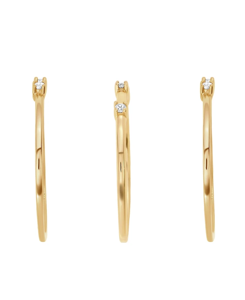 Macy's 3-Pc. Cubic Zirconia Stackable Ring Set