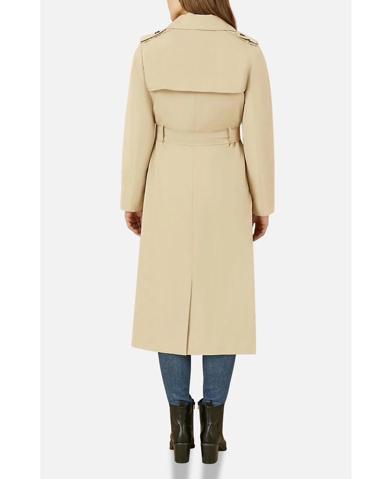 Yumi Women's Belted Trench Coat