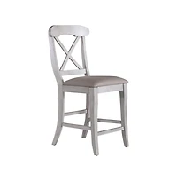 Liberty Furniture Industries, Inc Uph X Back Counter Chair Set of 2