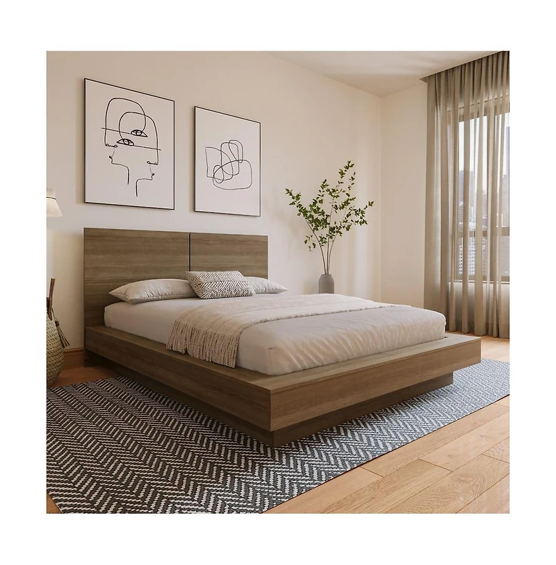 Nexera Napa Platform Bed