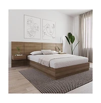 Nexera Milano Floating Nightstand Extension Panel Set of 2