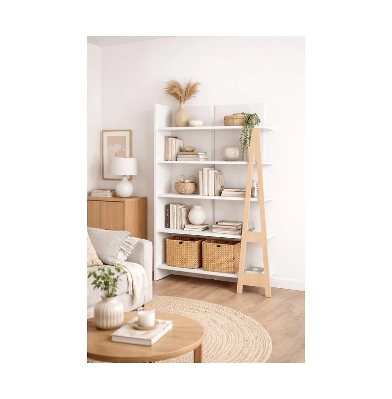 Nexera 4 Tier Ladder Bookshelf.