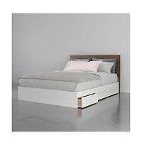 Nexera Bed Frame And Headboard