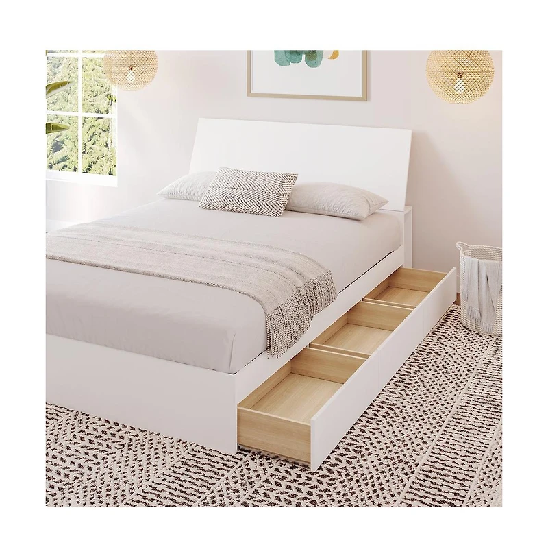 Nexera Bed Frame And Headboard Full