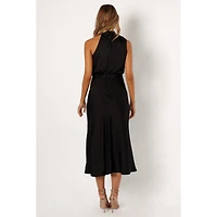 Petal and Pup Women's Anabelle Halter Neck Midi Dress