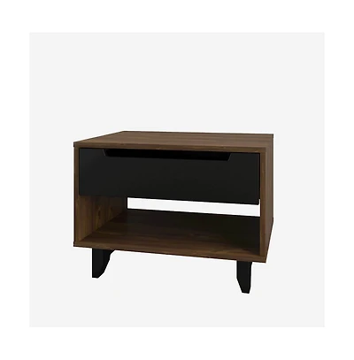 Nexera Nightstand 1-Drawer And Folding Door