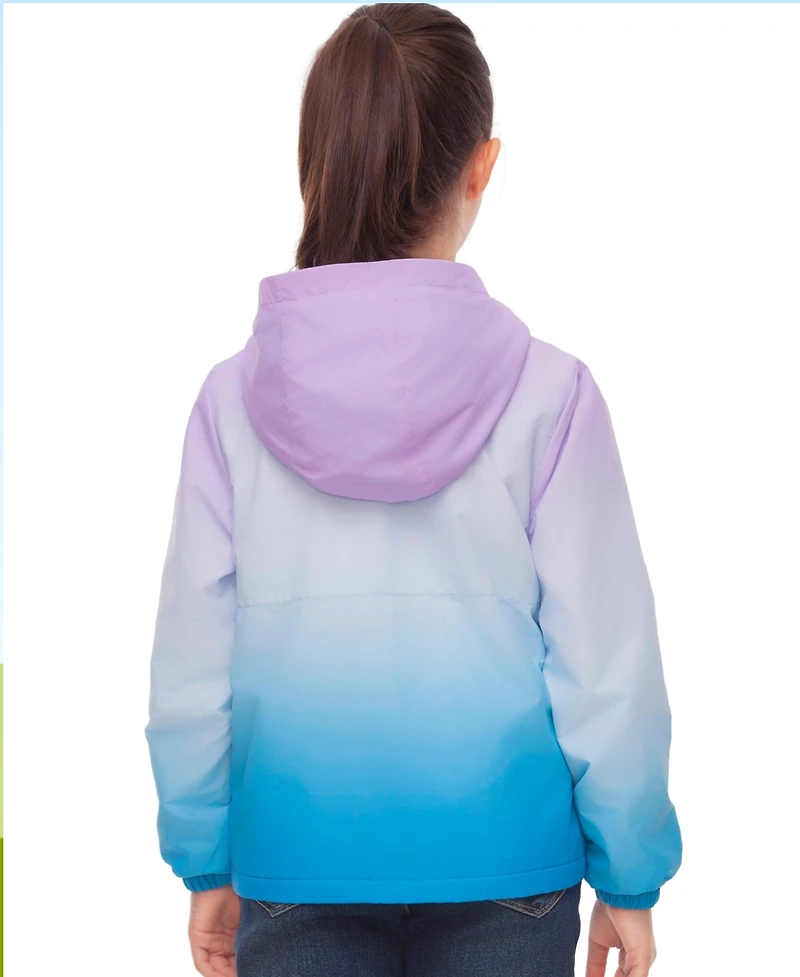 Rokka&Rolla Girls Lightweight Fleece-Lined Windbreaker