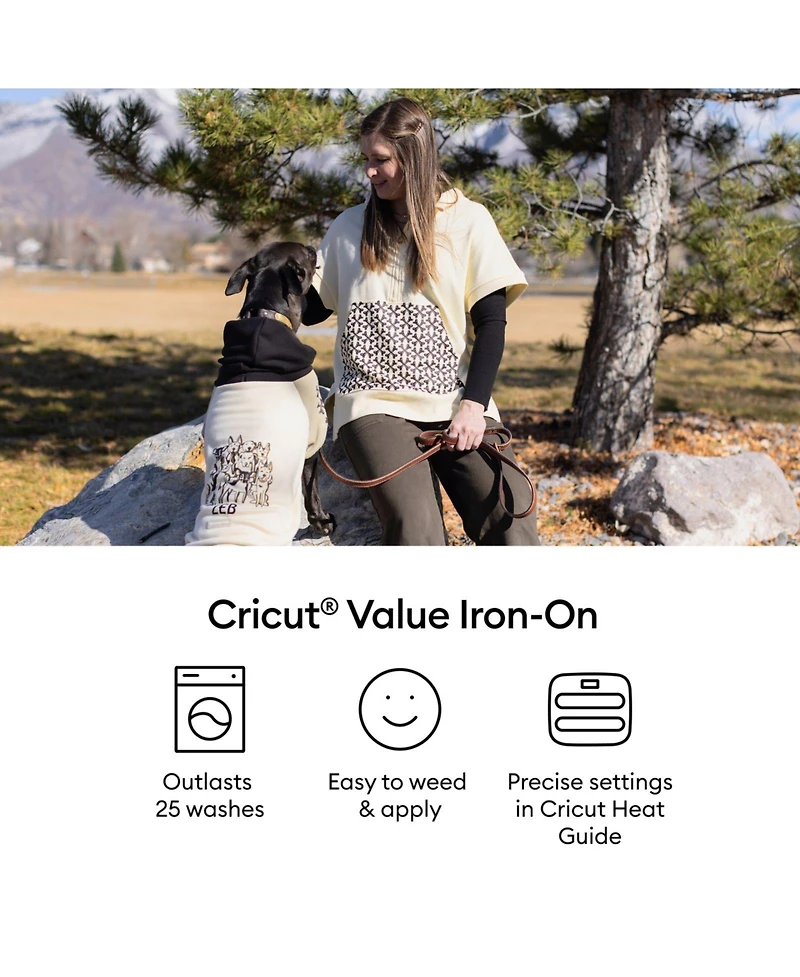 Cricut Value Iron-on Heat Transfer Vinyl