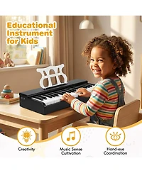 Mecale 30-Key Kids Digital Piano with Music Stand, Ideal for 3+ Years Old Beginners