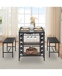 gaomon Dining Table Set for 4