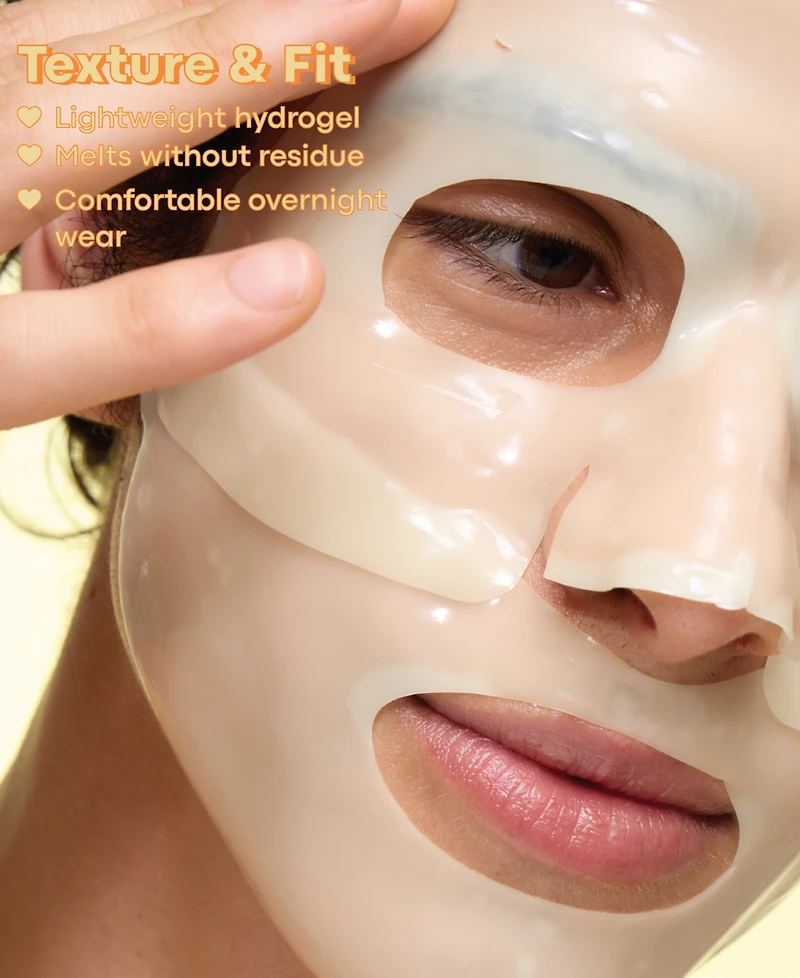 Tonymoly Mask Melt Brightening Overnight Hydrogel Mask, 1.30 oz.