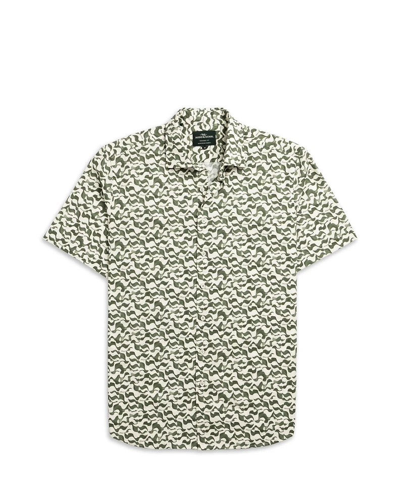 Rodd & Gunn Men's Classic Fit Bendigo Short Sleeve Shirt